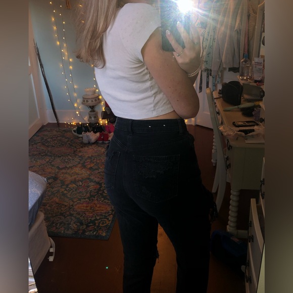 AMERICAN EAGLE 🖤 black jeans - Picture 3 of 8